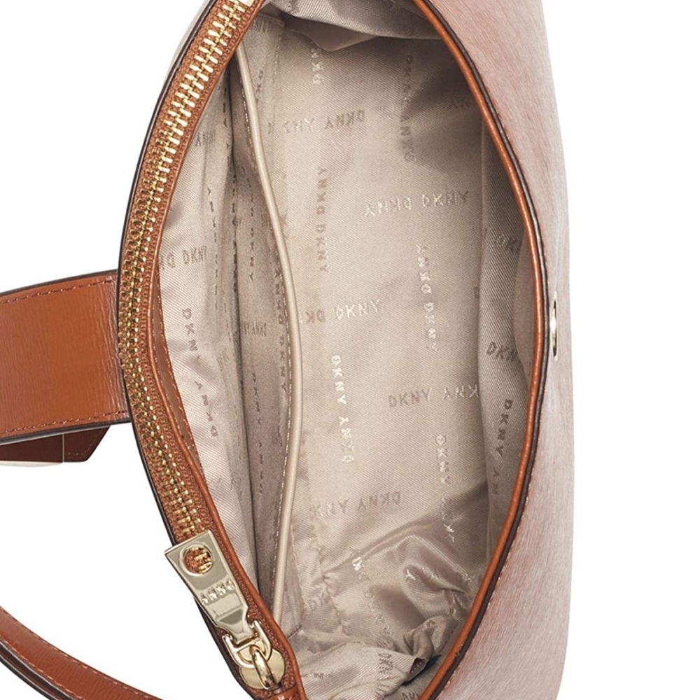DKNY Layla Leather Crossbody NWT - Picture 3 of 5